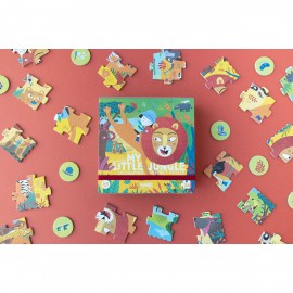 My Little Jungle - 24 pcs- Look and Find Pocket Puzzle