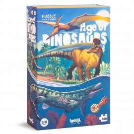 Age of Dinosaurs - 100 pcs - Look and Learn Puzzle