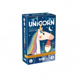Tiny Puzzles - Look and Find - 24 pcs - Unicorn