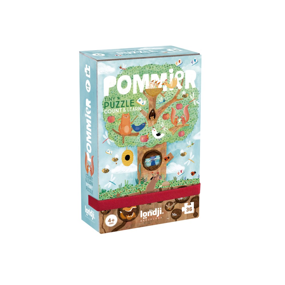 Tiny Puzzles - Count and Learn - 36 pcs - Pommier