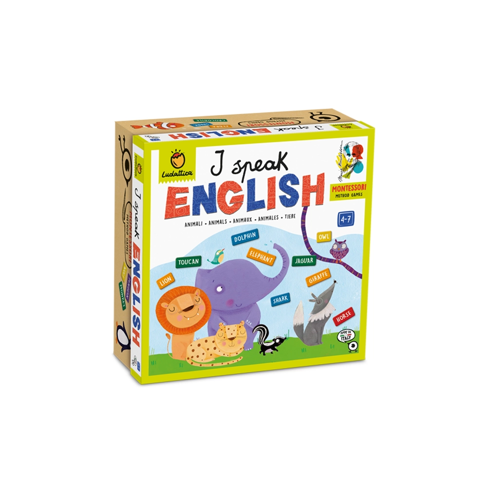 I Speak English - Animals - Montessori Method Games
