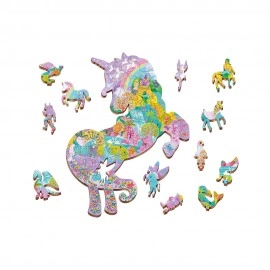 Woody Puzzle - The Enchanted Unicorns