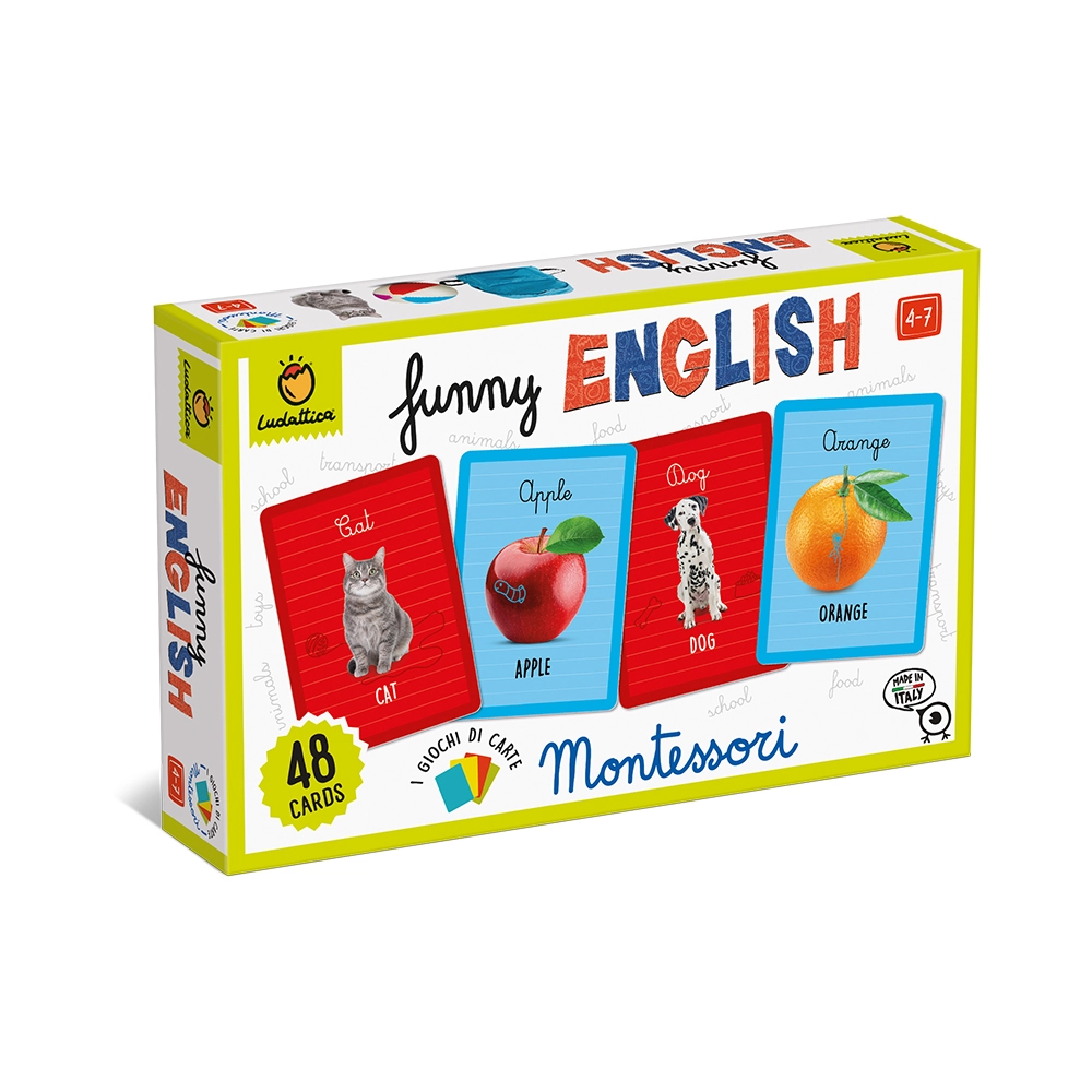 Funny English - Montessori Method Game