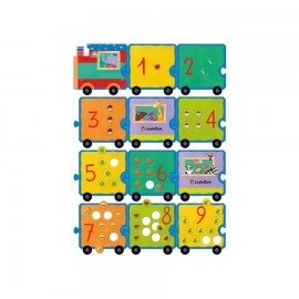 Montessori Method Games - The Train of Numbers