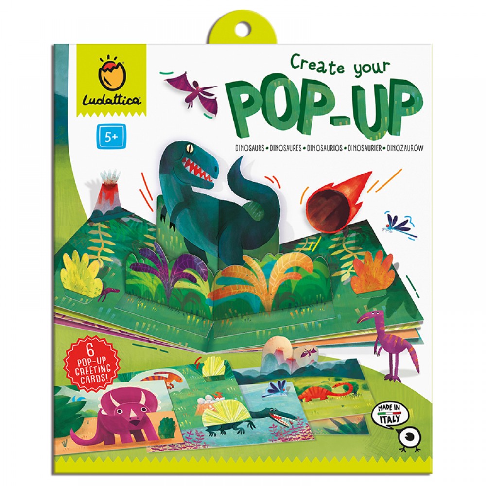 Create Your First Pop Up - Dinosaurs