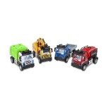 Mad Truck - Set of 4 - Scale 1:64