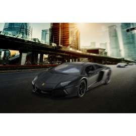 Lamborghini Aventador Coupe - Black - Scale 1:14