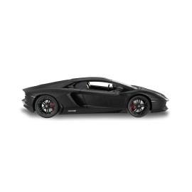 Lamborghini Aventador Coupe - Black - Scale 1:14