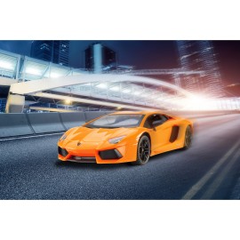 Lamborghini Aventador Coupe - Black - Scale 1:14