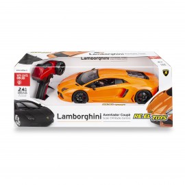 Lamborghini Aventador Coupe - Black - Scale 1:14