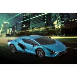 Lamborghini Sian - Blue/Green - Scale 1:24