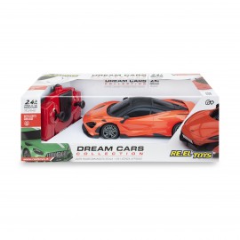 McLaren 765LT - Orange/Green - Scale 1:24