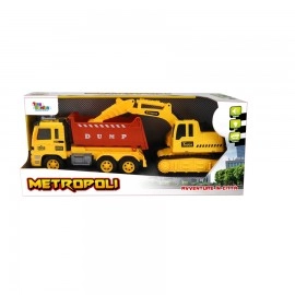 Metropoli - Construction Site Set with Lights and Sound