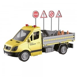 Metropoli - Road Van with Lights and Sound Set - 2 pcs