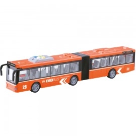 Metropoli - Articulated Bus with Lights and Sound Set - 3 pcs