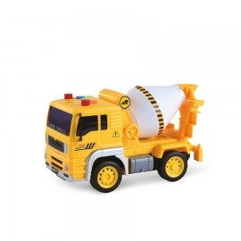 Metropoli - Construction Site Vehicles with Lights and Sound Set - 4 pcs