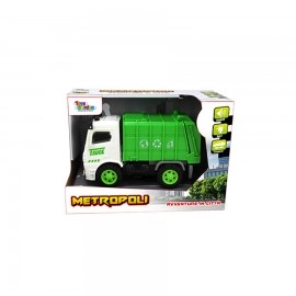 Metropoli - Assorted Vehicles with Lights and Sound Set - 5+1 pcs