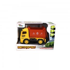 Metropoli - Assorted Vehicles with Lights and Sound Set - 5+1 pcs