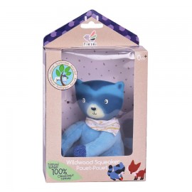 Racoon Toy with Natural Rubber Head