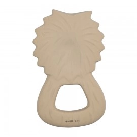 Organic Rubber Baby Teether - Lion