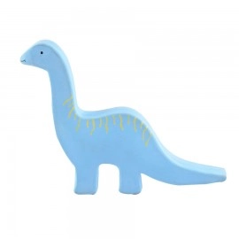 Natural Rubber Baby Teether - Baby Dino Branchiosaurus