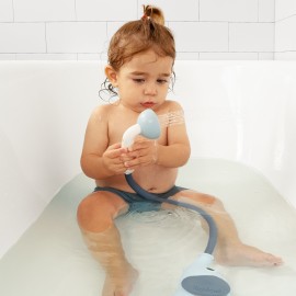 Elephant Baby Shower Bath Set - Blue