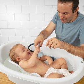 Elephant Baby Shower Bath Set - Blue